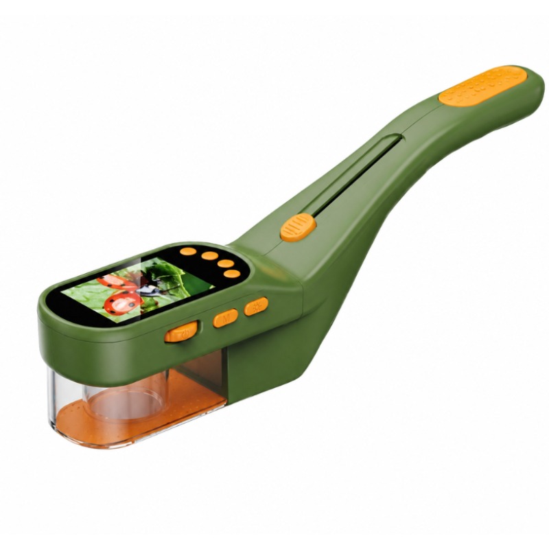 Kids Outdoor Microscope - 2 In 1 Kids Handheld Digital