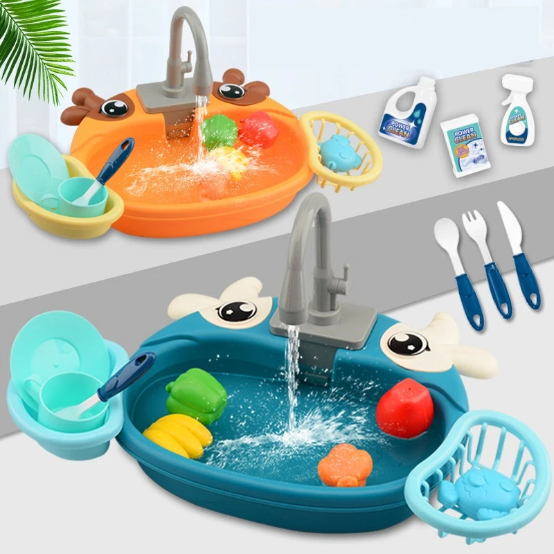 Kids Outdoor Mud Kitchen Accessories - Toy Kitchen Set for Toddlers with