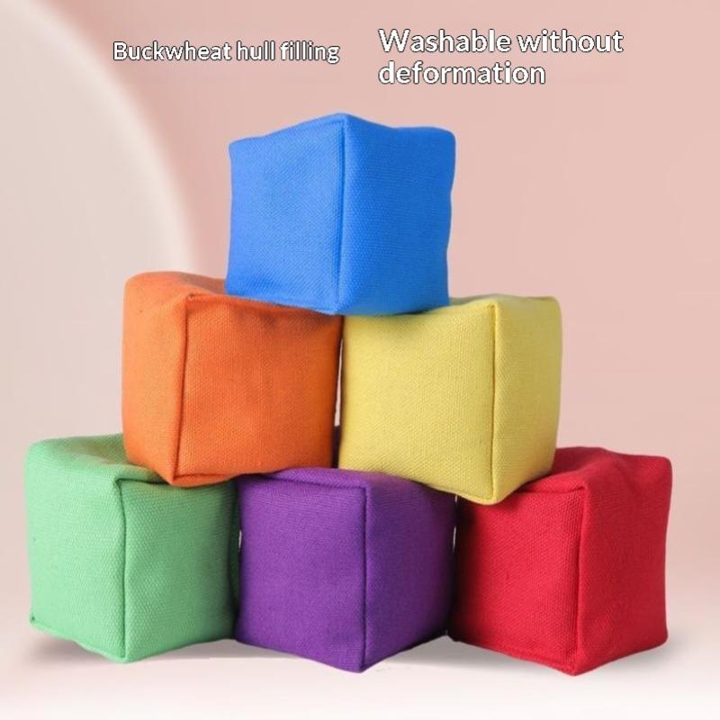 Kids Outdoor Bean Bag - Mini Bean Bags Colorful Portable Cloth