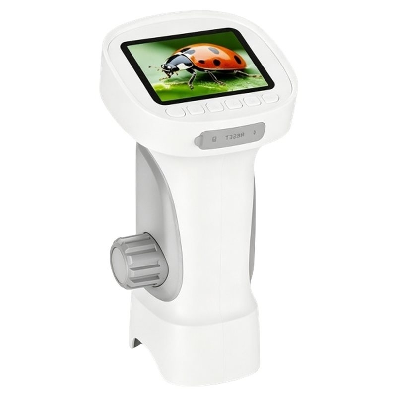 Kids Outdoor Microscope - PTST Children' S Microscope,2.4-Inch HD 200W
