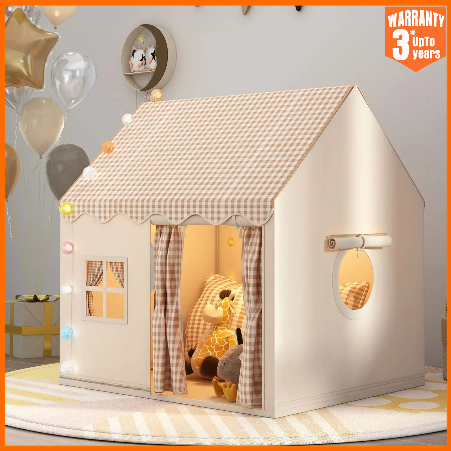 Kids Outdoor Play Table - Kid Toys Tent Princess Castle Play