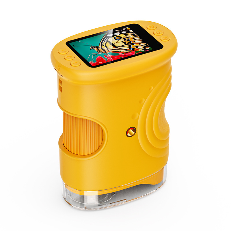 Kids Outdoor Microscope - Portable Digital Microscope, Handheld Kids Microscope,