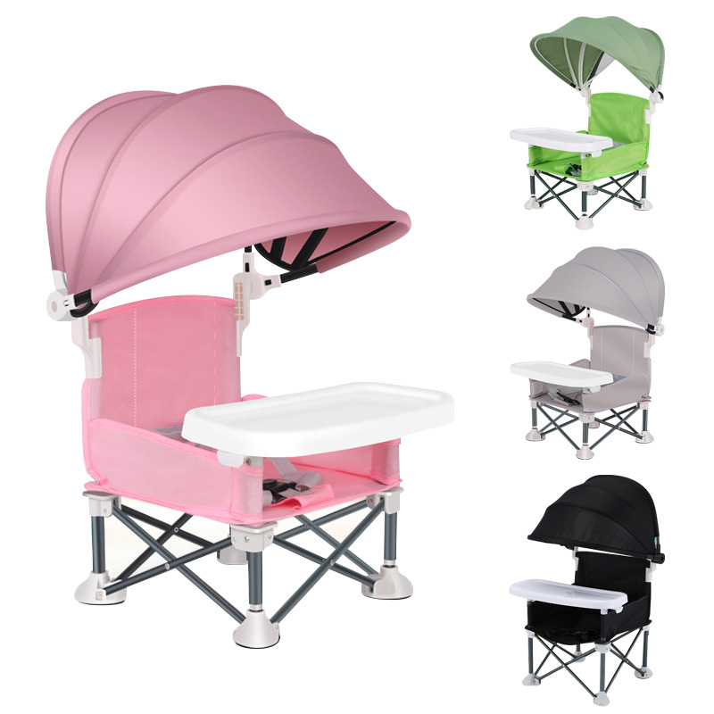 Kids Outdoor Lawn Chair - Foldable Baby Dining Chair Portable kids