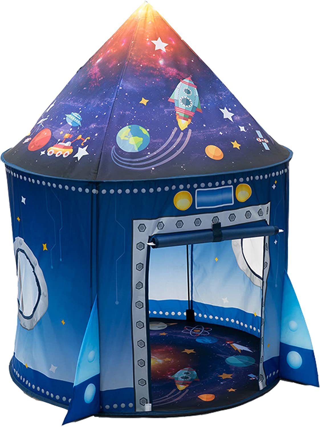 Kids Outdoor Play Table - Rocket Ship Kids Tent Pop Up