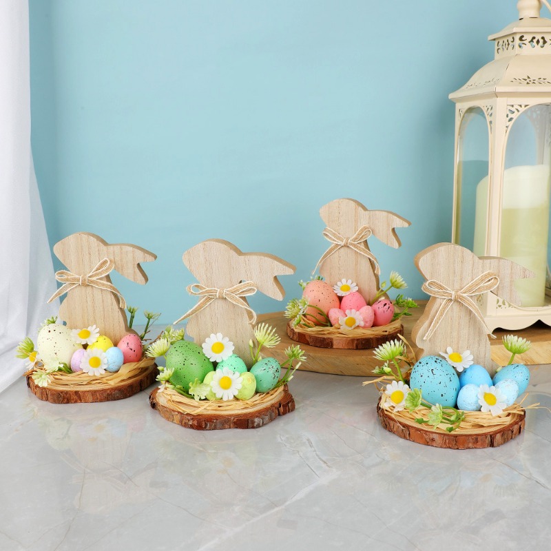 Kids Outdoor Gift Ideas - Easter Bunny Tabletop Decoration Festive Spring