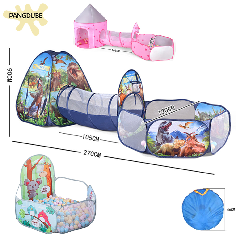 Kids Outdoor Teepee - PANGDUBE Kids Play Tent Foldable Spaceship