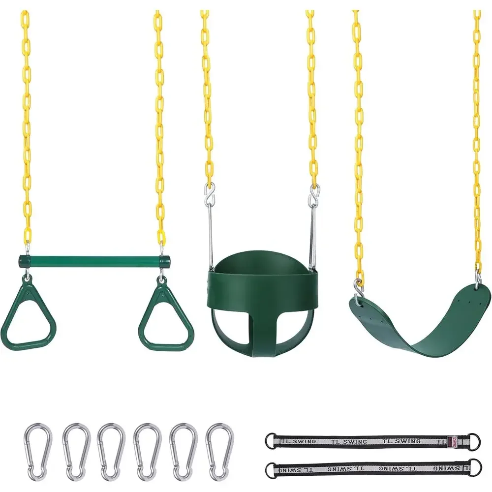 Outdoor Combo Swing Set with R - đánh giá và giá Kids Outdoor Swing