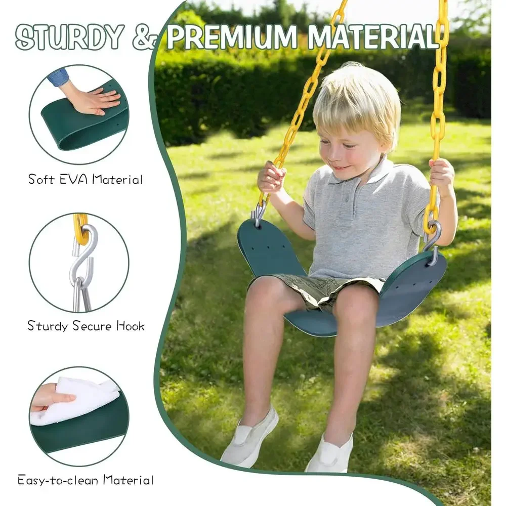 Outdoor Combo Swing Set with R - đánh giá và giá Kids Outdoor Swing