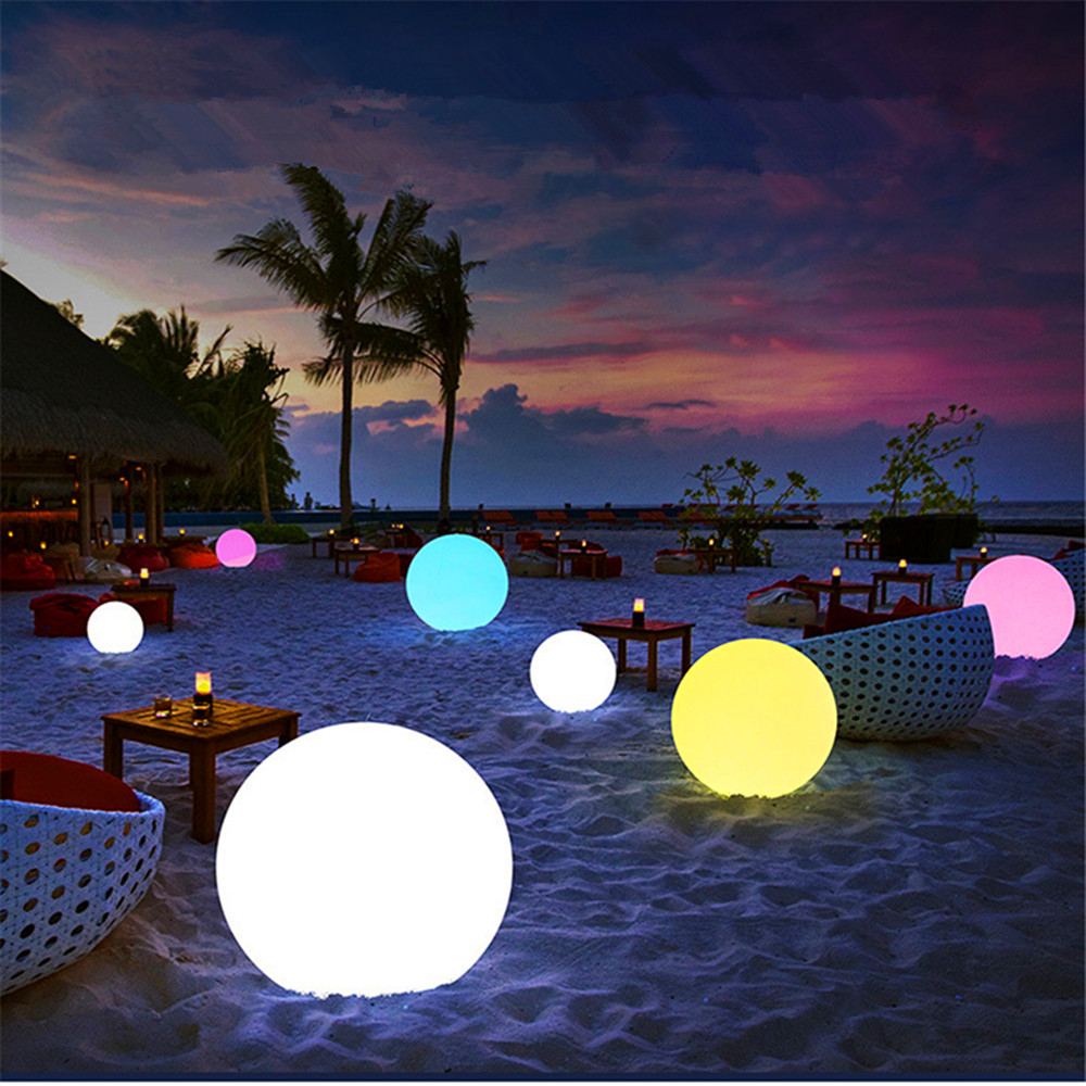 Rechargeable LED Glowing Ball  - đánh giá và giá Kids Outdoor Decor