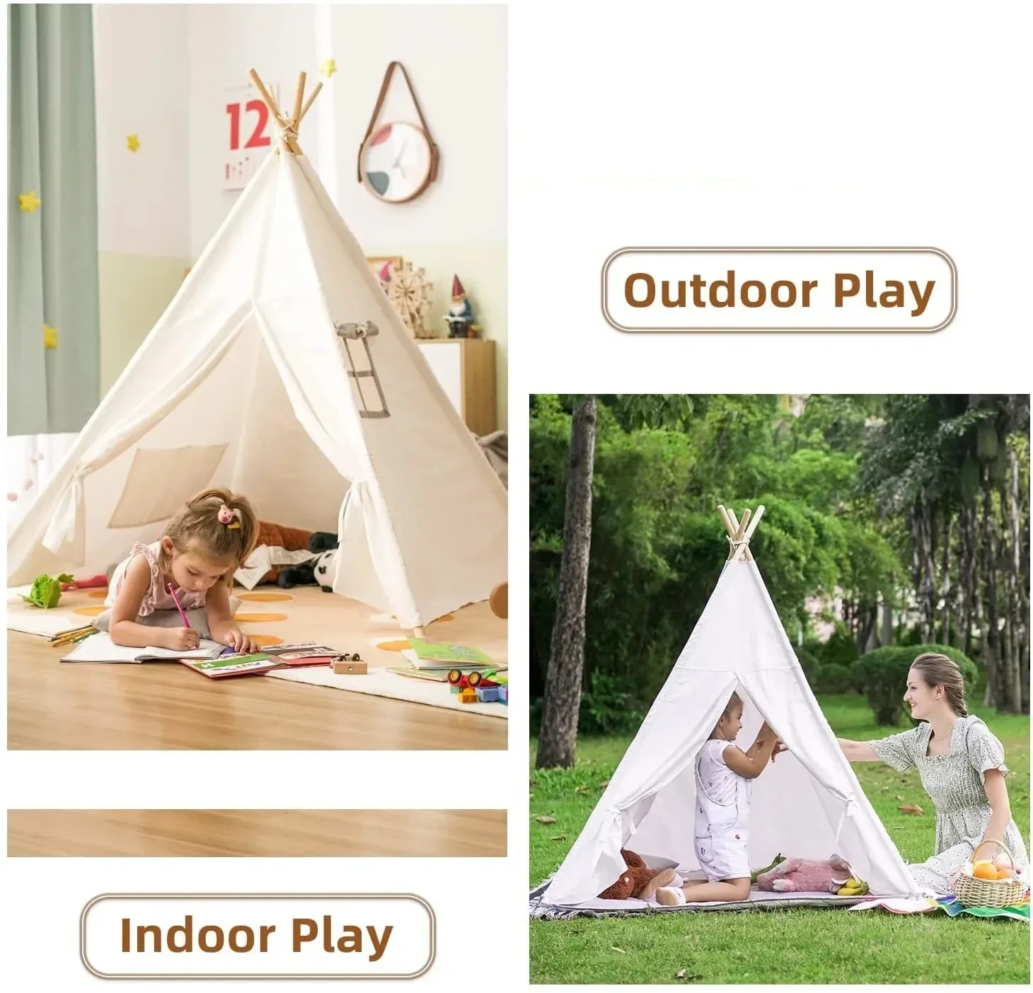1.6M Kids Tent Play House Wigw - đánh giá và giá Kids Outdoor Play Table