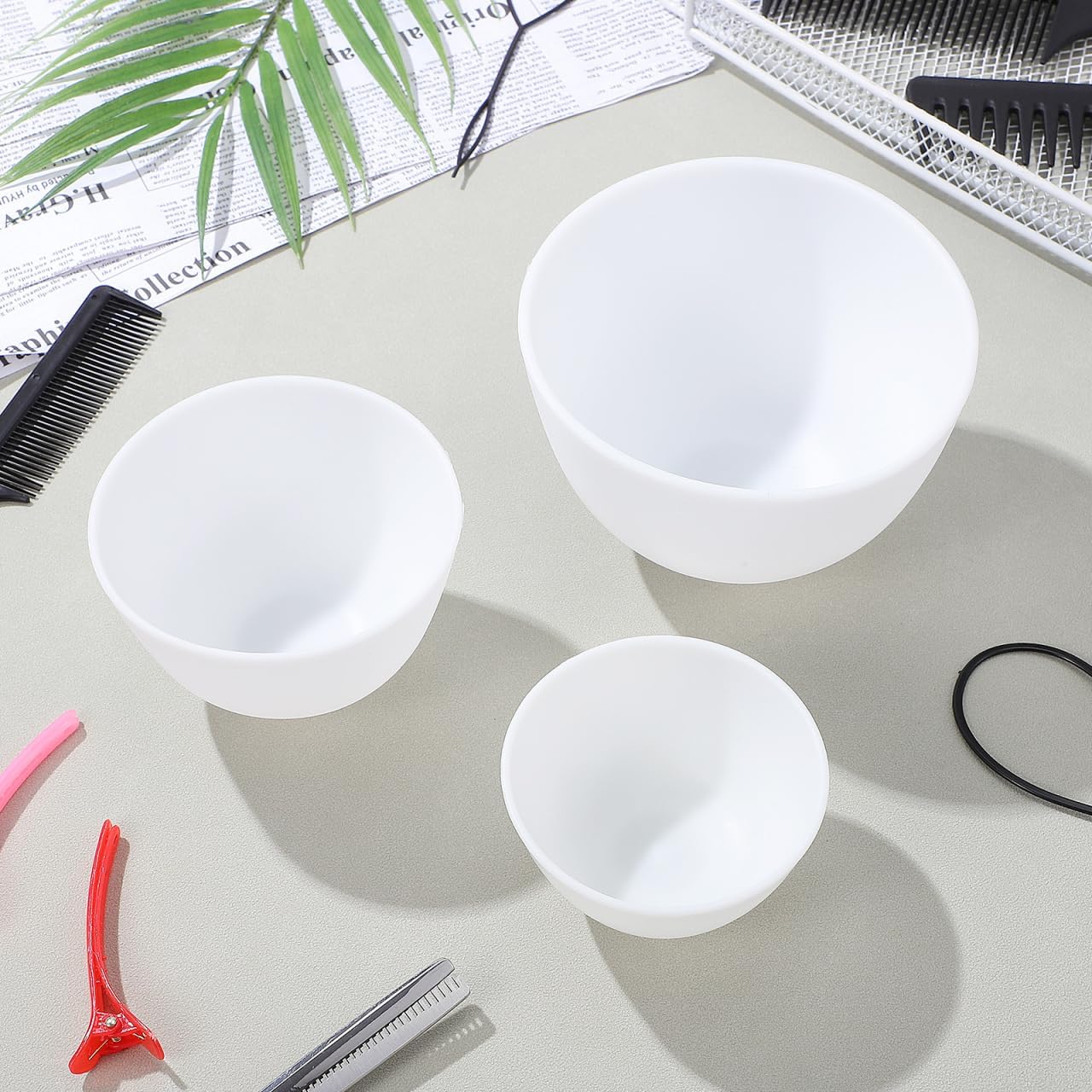 3pcs/set Silicone Bowls White  - đánh giá và giá Muddy Puddle Suit
