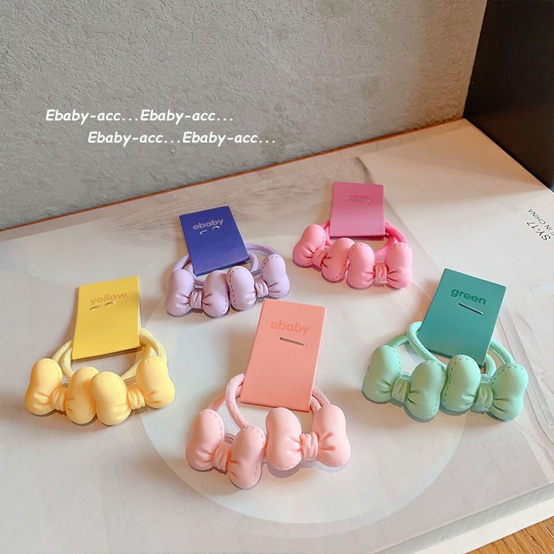 5pcs Cute Bow Hair Ties for Gi - đánh giá và giá Kids Outdoor Decor
