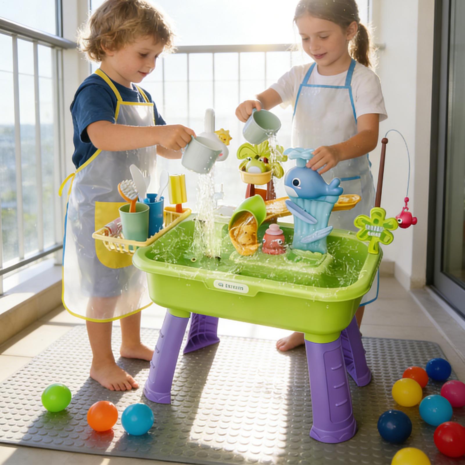 Children's Kitchen Toys Electr - đánh giá và giá Kids Outdoor Play Table