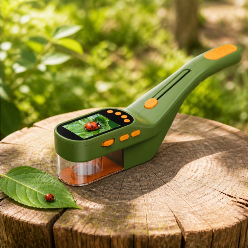 2 In 1 Kids Handheld Digital M - đánh giá và giá Kids Outdoor Microscope