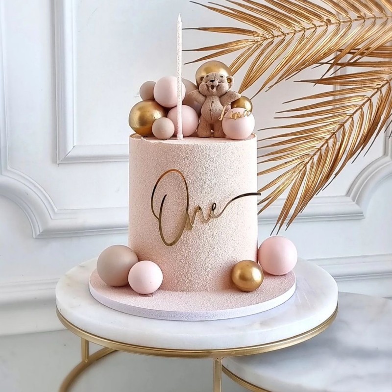 Acrylic Gold Letter One Cake T - đánh giá và giá Kids Outdoor Merry Go Round