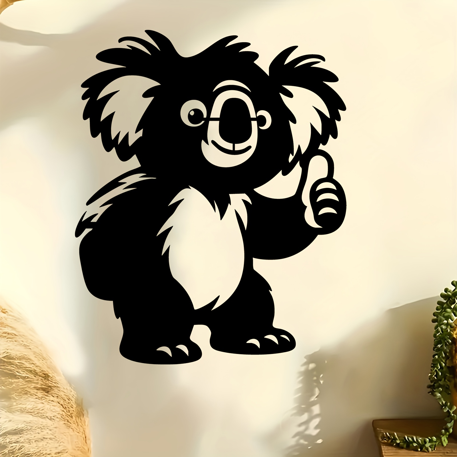 1PC Cute Koala Aluminum Metal  - đánh giá và giá Kids Outdoor Fence