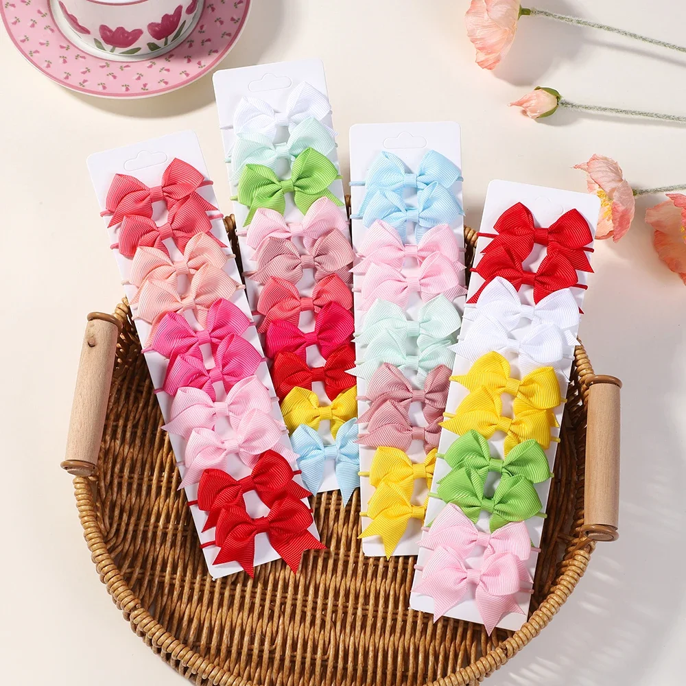 10Pcs Bows Elastic Hair rubber - đánh giá và giá Kids Outdoor Decor