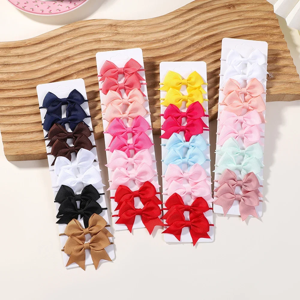 10Pcs Bows Elastic Hair rubber - đánh giá và giá Kids Outdoor Decor