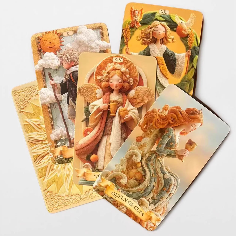 78 Tarot Cards Set, 13x8 Cm Th - đánh giá và giá Muddy Puddle Suit