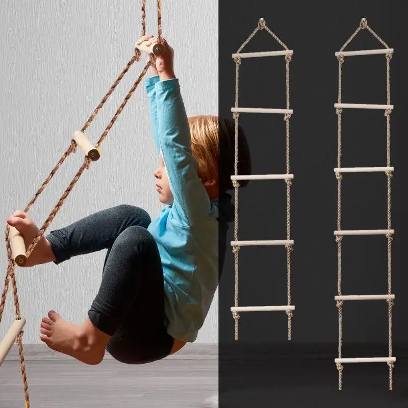 Kids Wooden Ladder Outdoor Act - đánh giá và giá Kids Outdoor Swing