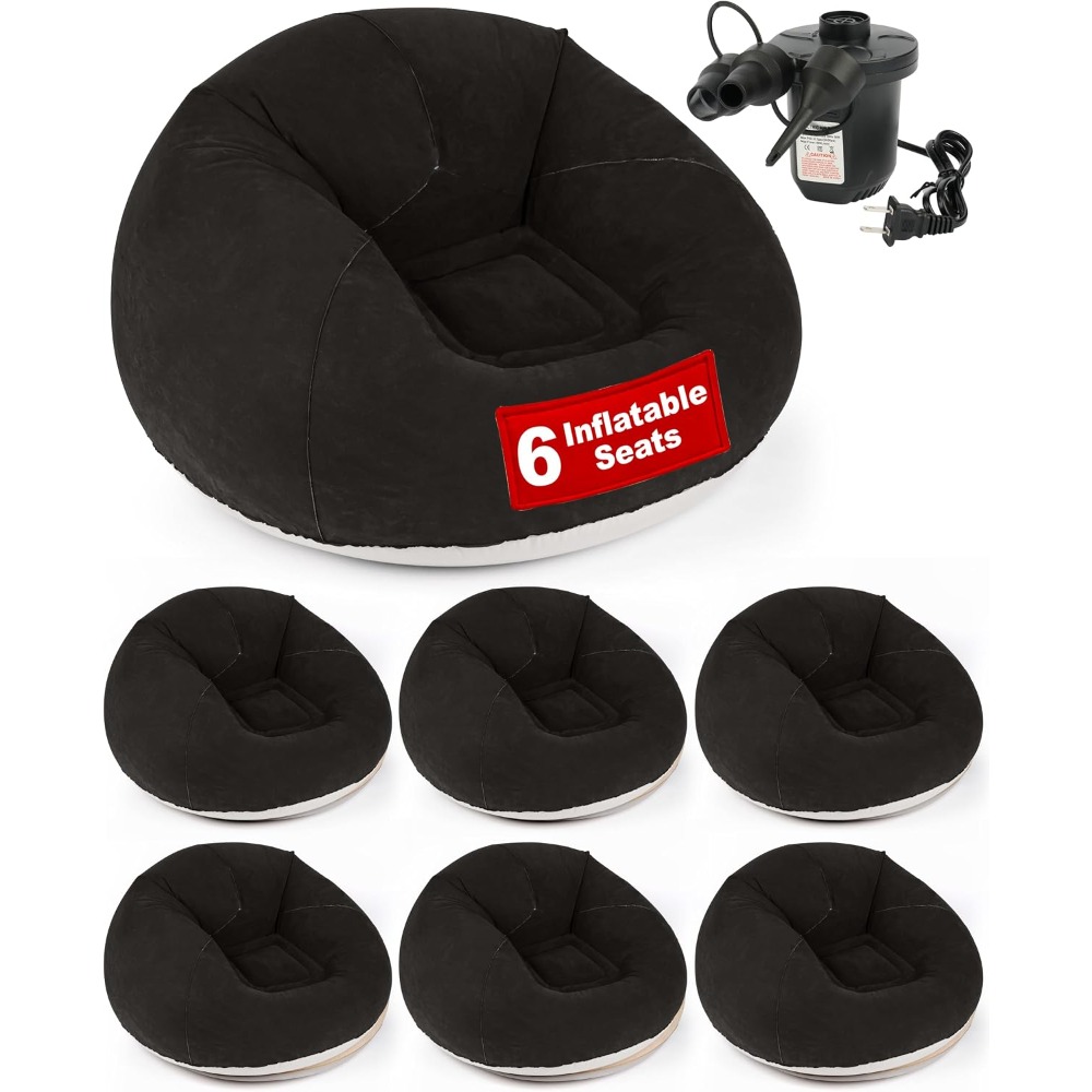 Inflatable Bean Bag Chair with - đánh giá và giá Kids Outdoor Bean Bag