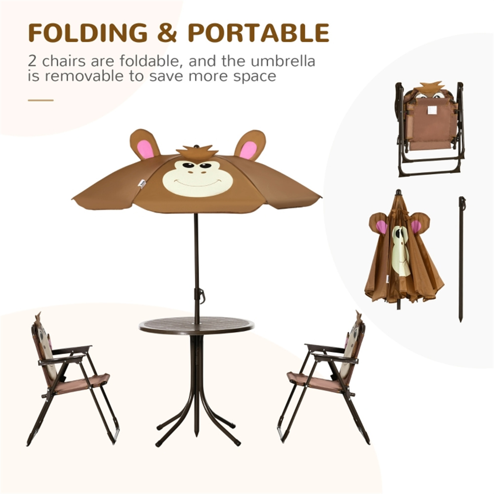 Cute Monkey Kids Patio Table C - đánh giá và giá Kids Outdoor Lawn Chair