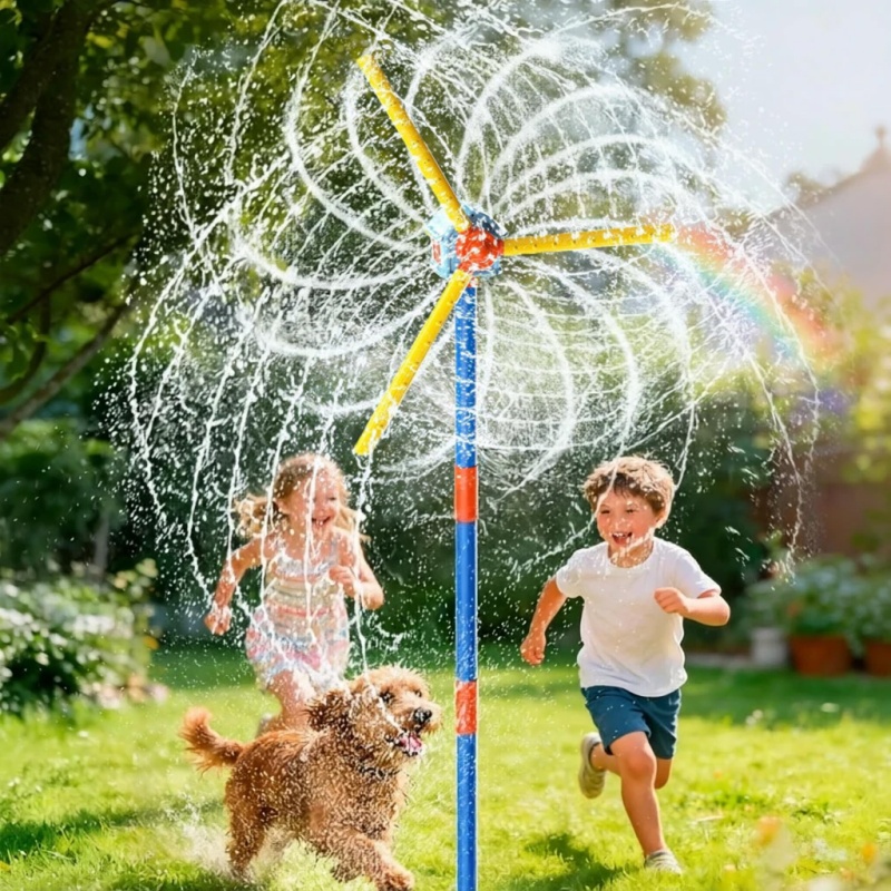 Windmill Water Sprinkler Garde - đánh giá và giá Kids Outdoor Yard Tools
