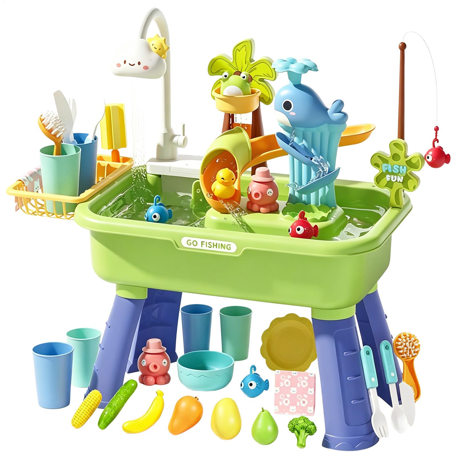 Kids Water Table with Pump, Se - đánh giá và giá Kids Outdoor Play Table