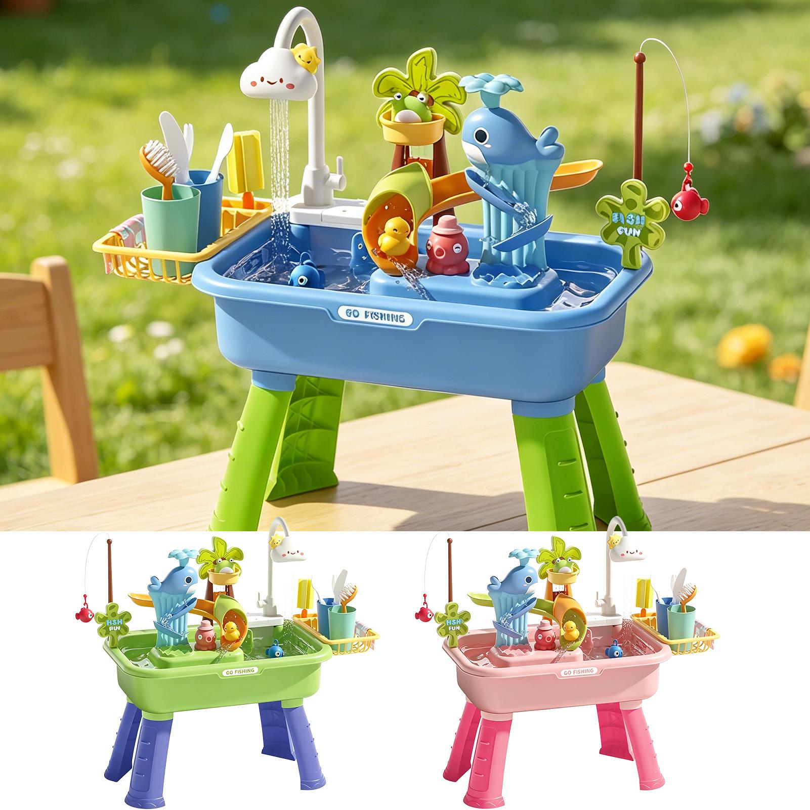 Kids Water Table with Pump, Se - đánh giá và giá Kids Outdoor Play Table