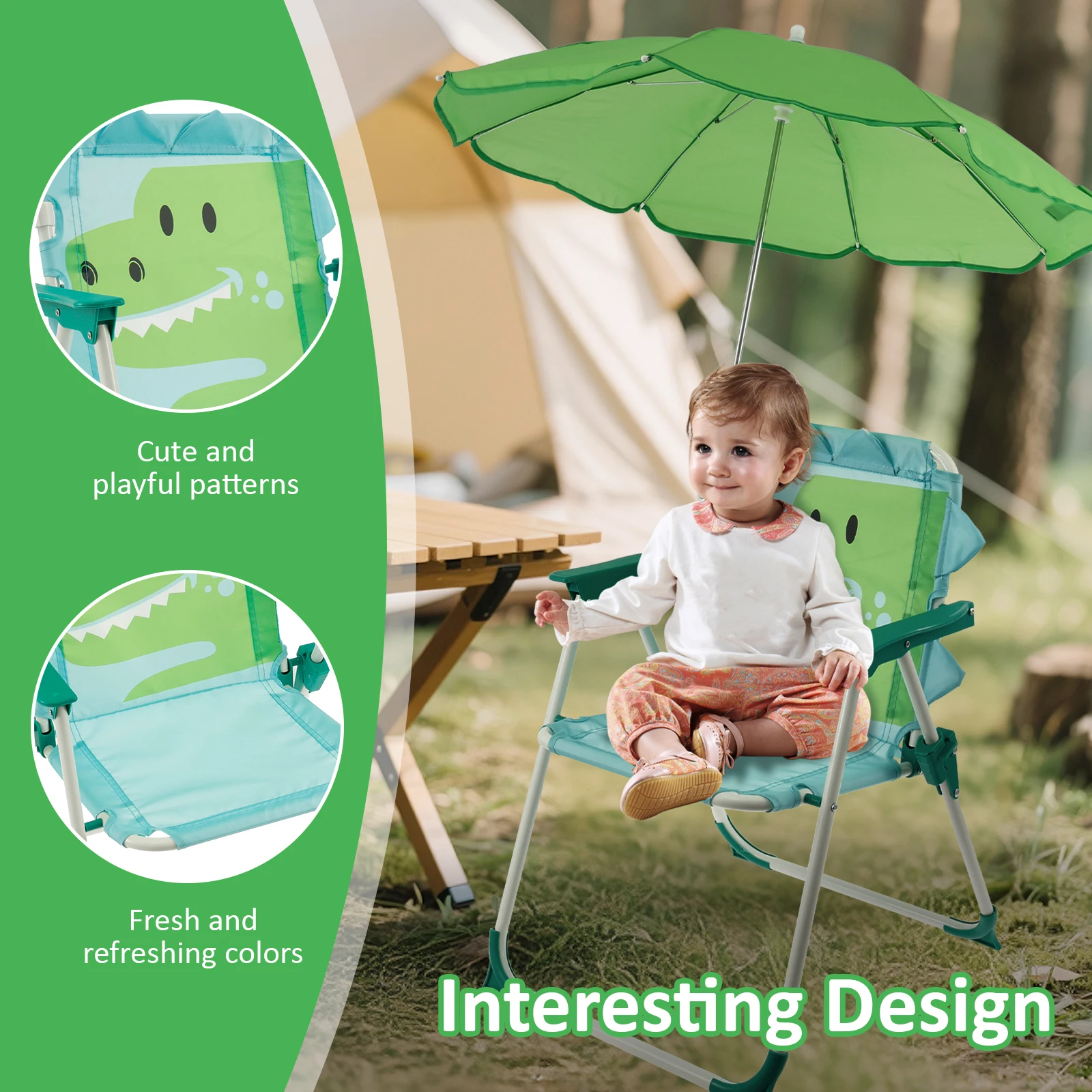 Kids Folding Beach Chair With  - đánh giá và giá Kids Outdoor Lounge Furniture