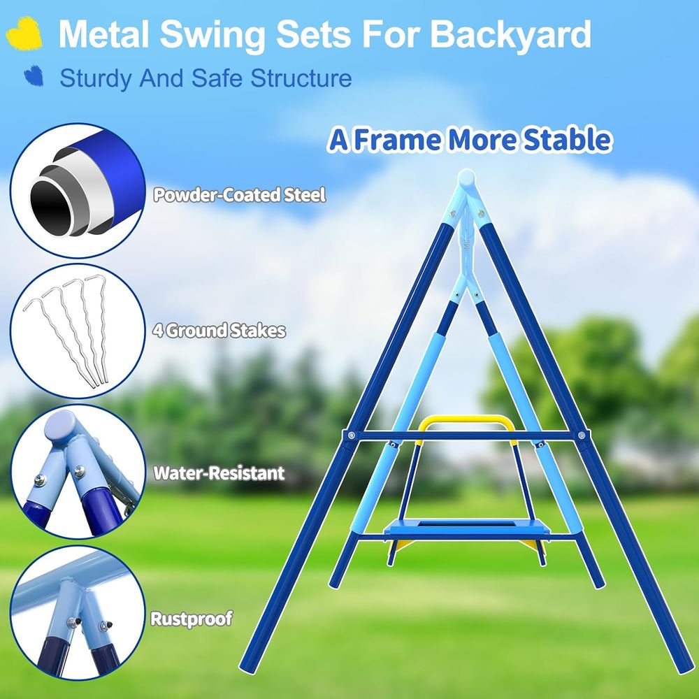 3-in-1 Kids Swing t with Tpoli - đánh giá và giá Kids Outdoor Zone