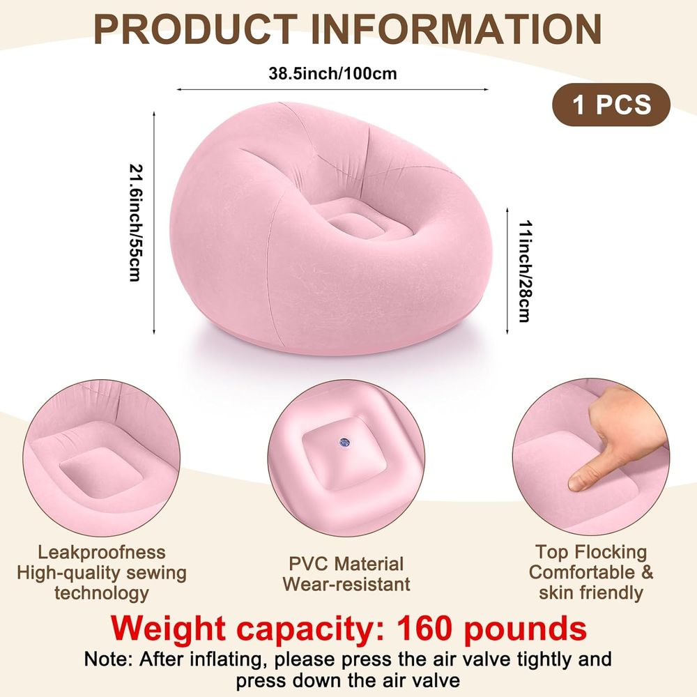 Inflatable Bean Bag Chairs, Pi - đánh giá và giá Kids Outdoor Bean Bag