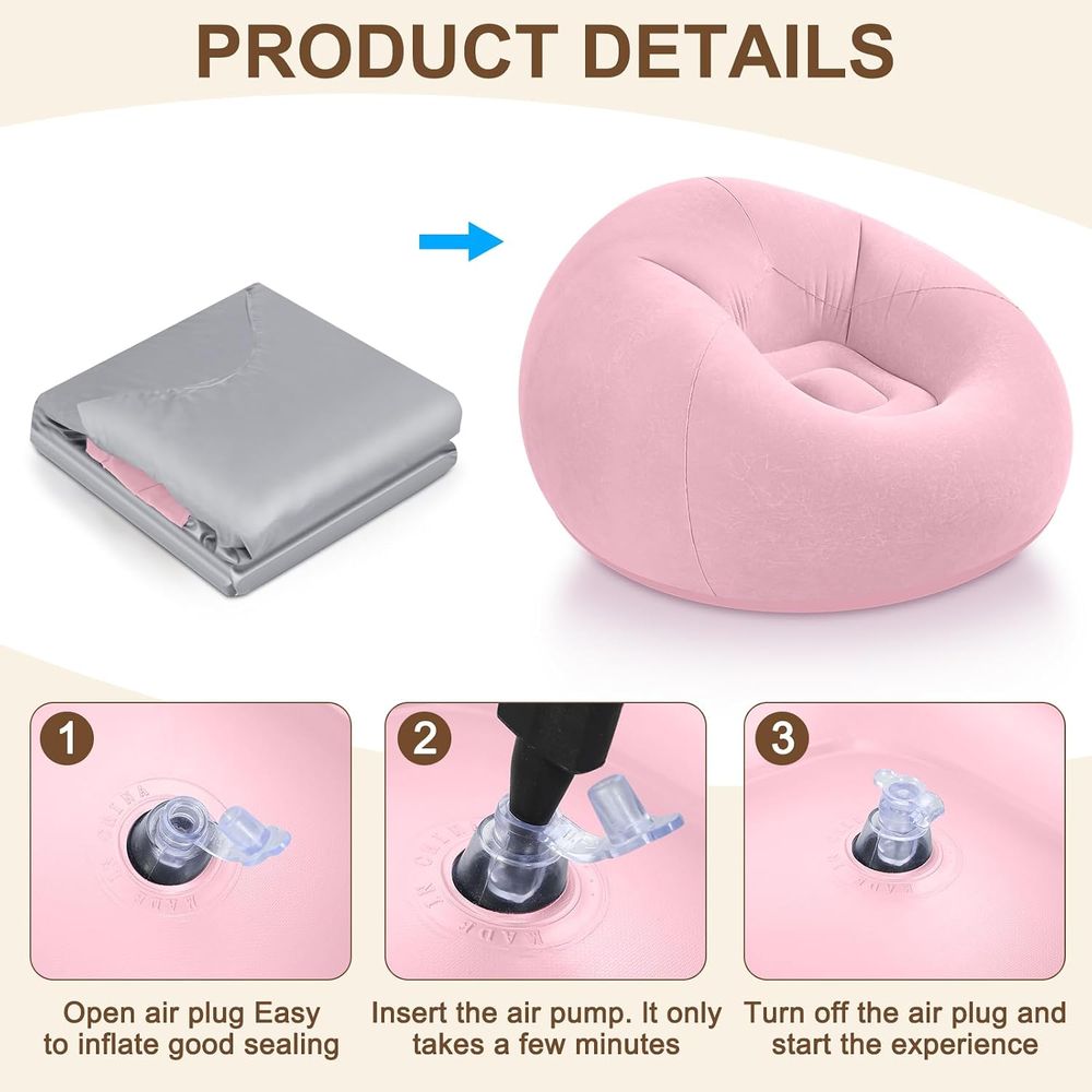 Inflatable Bean Bag Chairs, Pi - đánh giá và giá Kids Outdoor Bean Bag