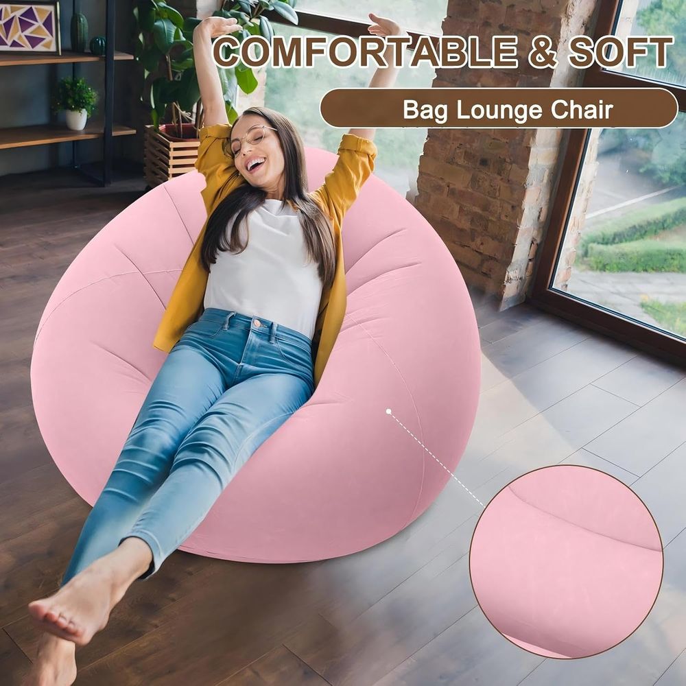 Inflatable Bean Bag Chairs, Pi - đánh giá và giá Kids Outdoor Bean Bag