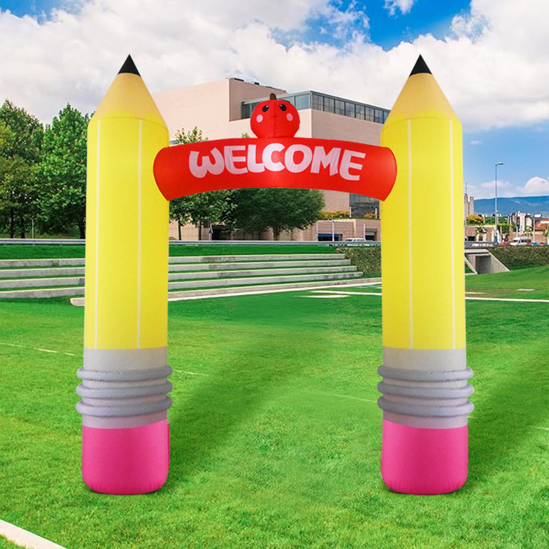 9FT Inflatable Pencil Arch Dec - đánh giá và giá Kids Outdoor Decor
