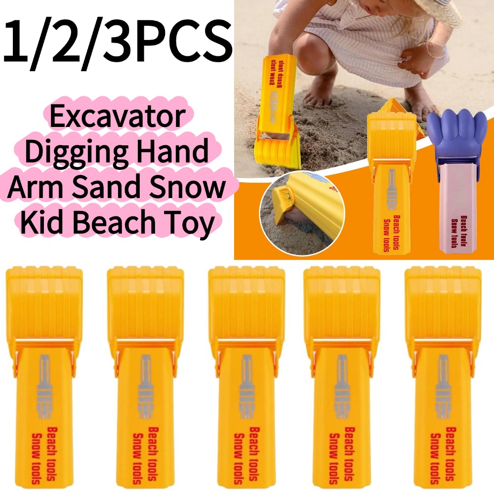 1/3PCS Excavator Digging Hand  - đánh giá và giá Kids Outdoor Entertainment