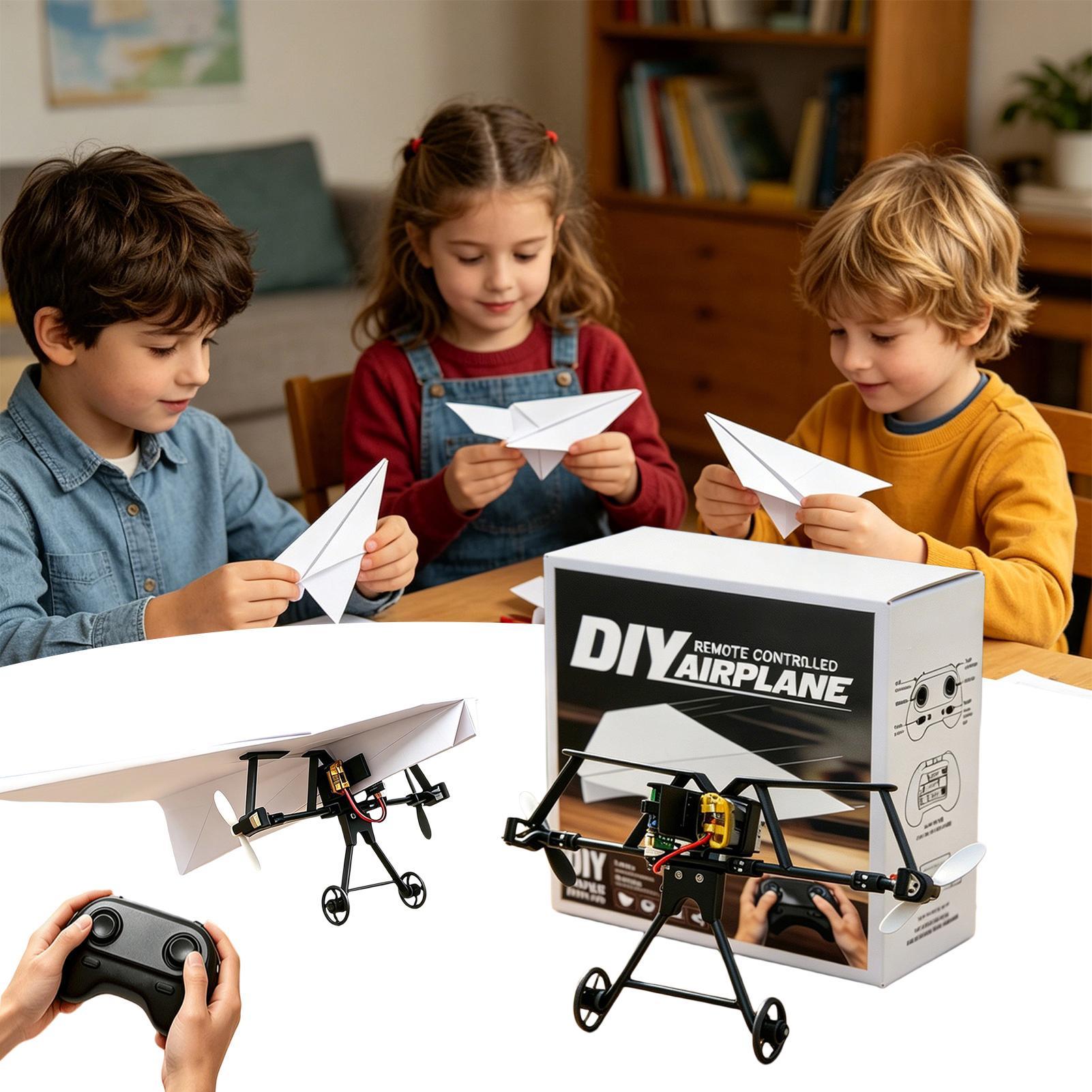 DIY RC Paper Airplane Kit Plan - đánh giá và giá Kids Outdoor Entertainment