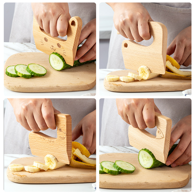 Wooden Kids Knife for Cooking  - đánh giá và giá Kids Outdoor Mud Kitchen Accessories