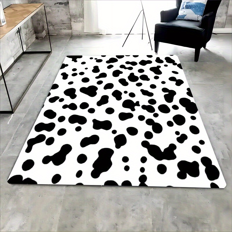 Flannel Printed Cow Print Rug  - đánh giá và giá Kids Outdoor Zone