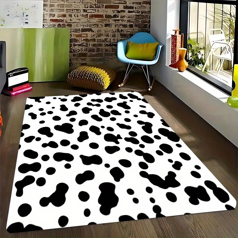 Flannel Printed Cow Print Rug  - đánh giá và giá Kids Outdoor Zone