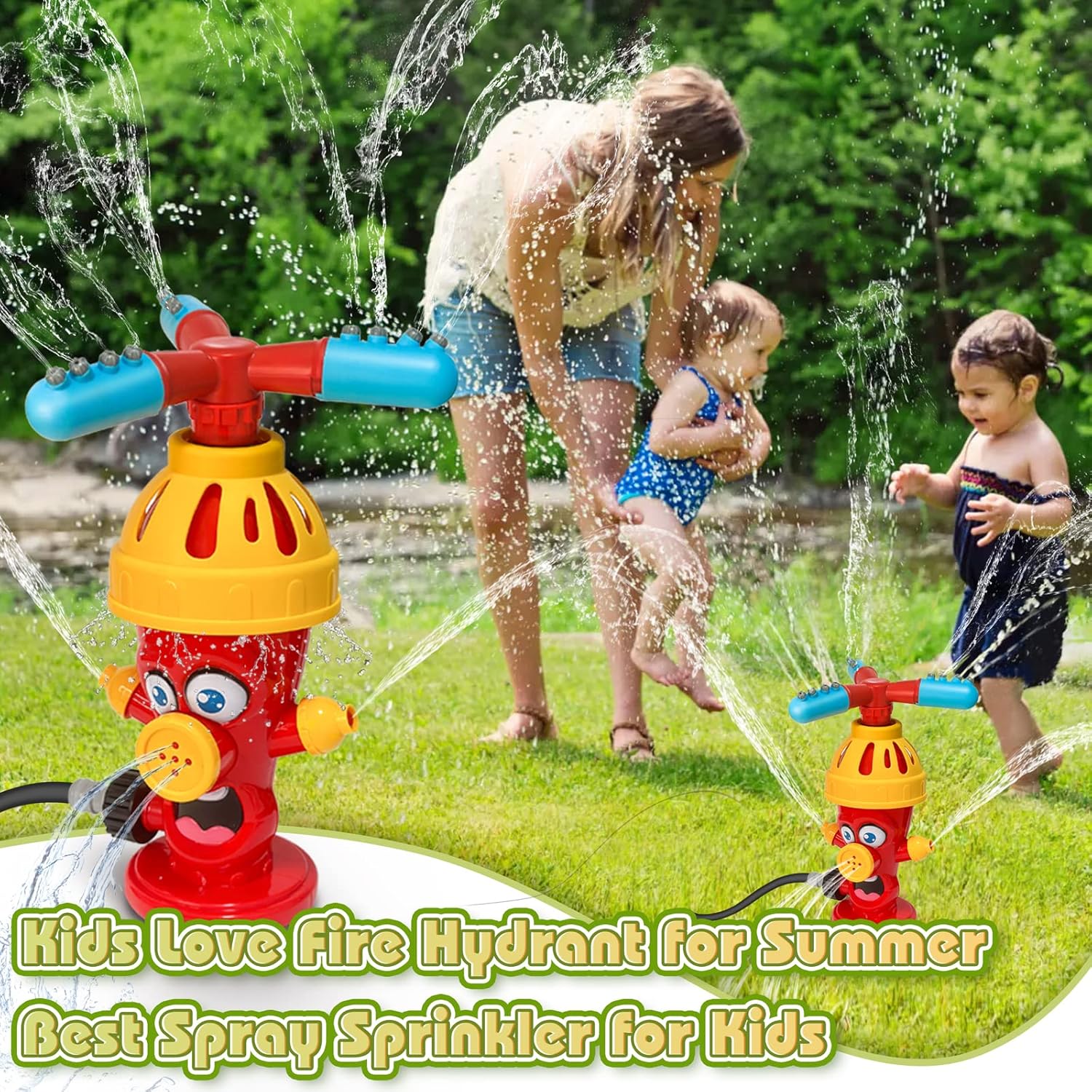Hydrant Sprinkle Water Spray T - đánh giá và giá Kids Outdoor Yard Tools