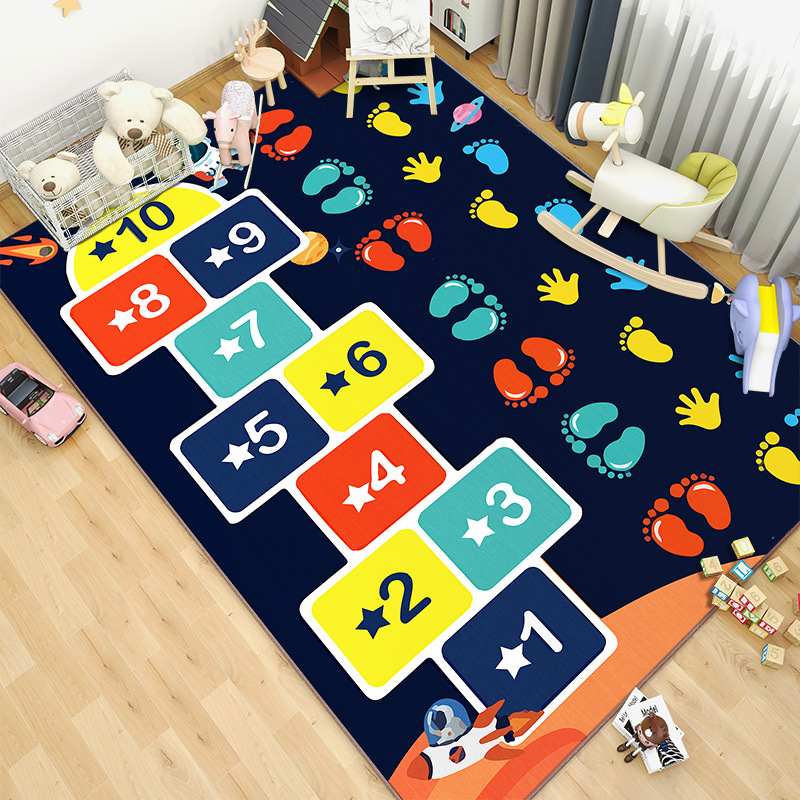 Pink Cartoon Living Room Carpe - đánh giá và giá Kids Outdoor Play Table
