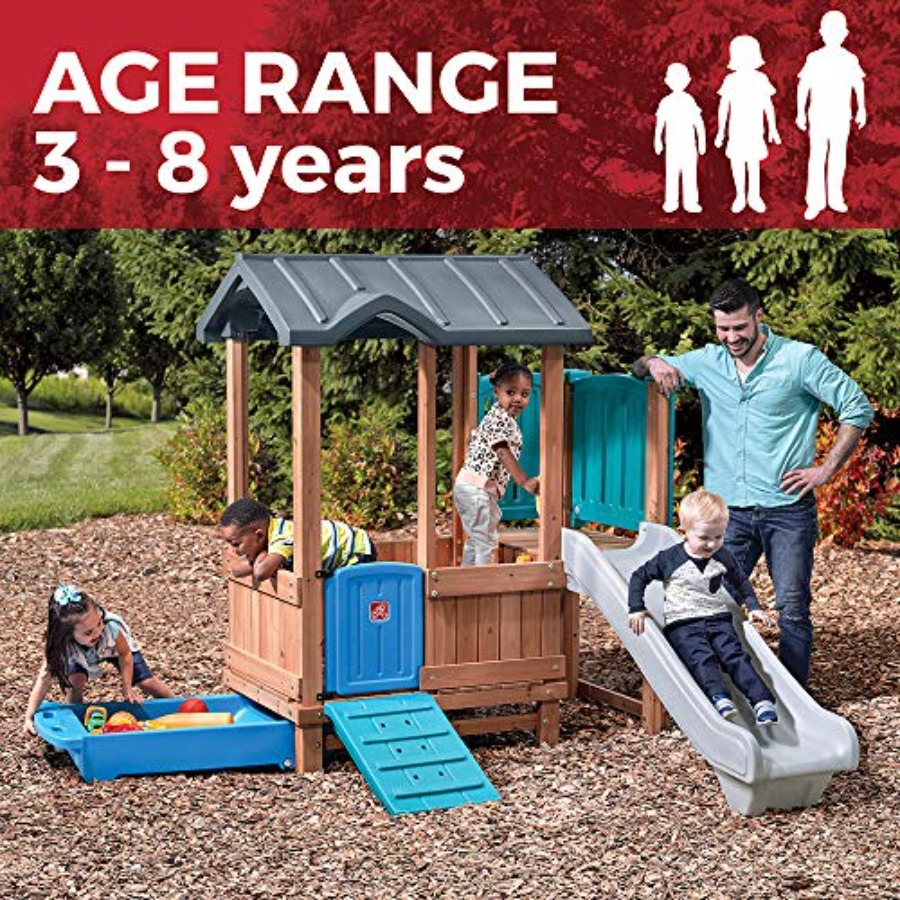 Woodland Adventure Playhouse & - đánh giá và giá Kids Outdoor Swing