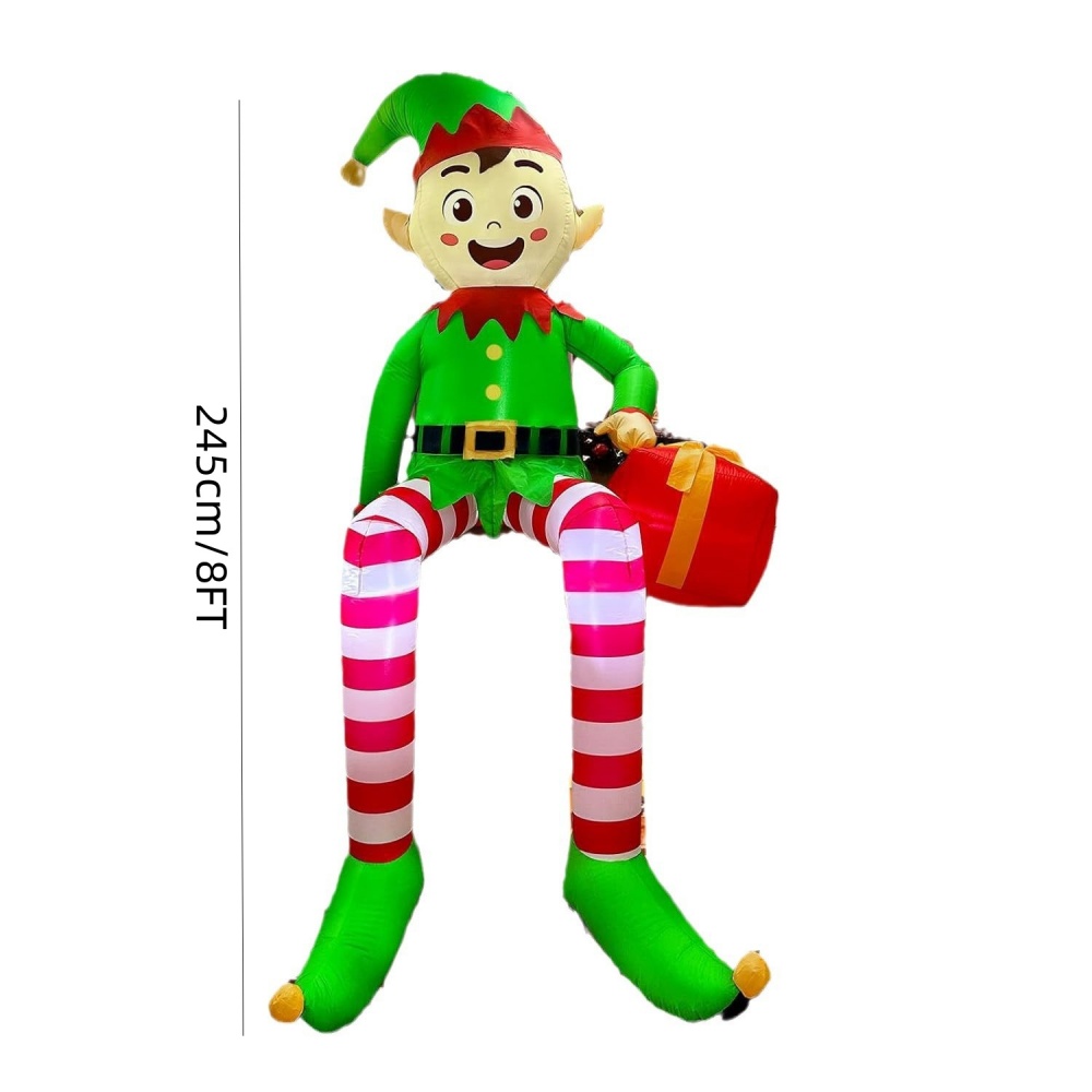8FT Christmas Inflatables Sitt - đánh giá và giá Kids Outdoor Decor