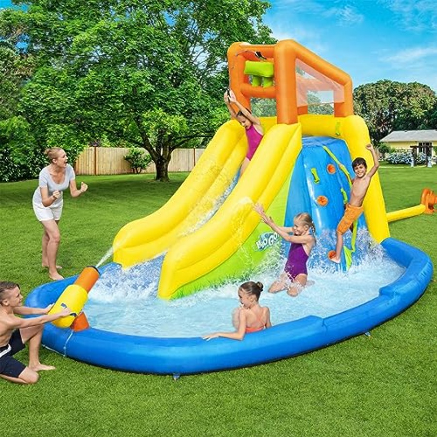 Outdoor backyard water slide f - đánh giá và giá Kids Outdoor Zone