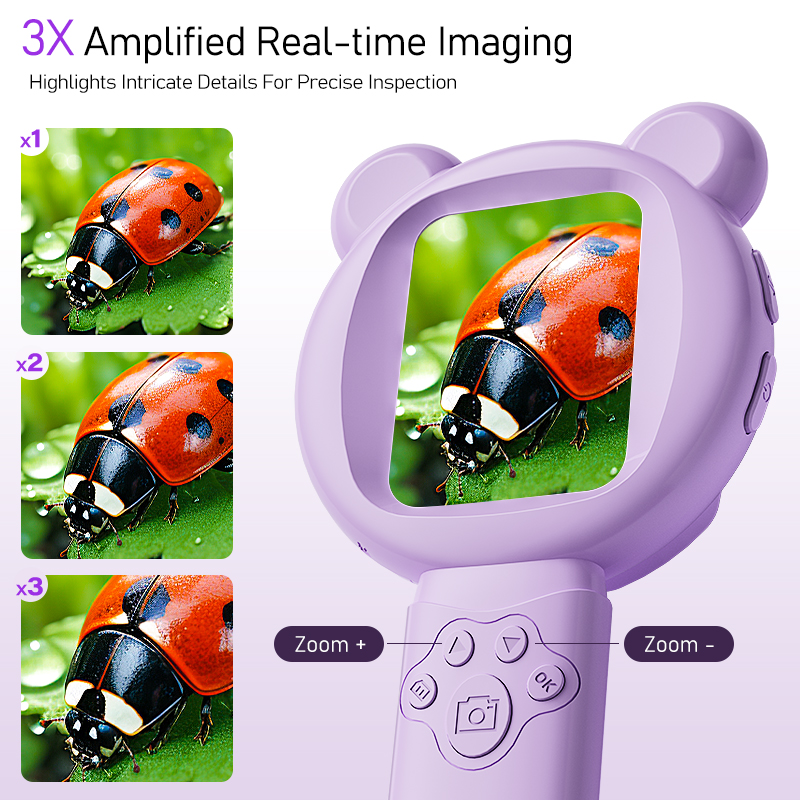 Kids Digital Magnifier 2.8’’ S - đánh giá và giá Kids Outdoor Microscope