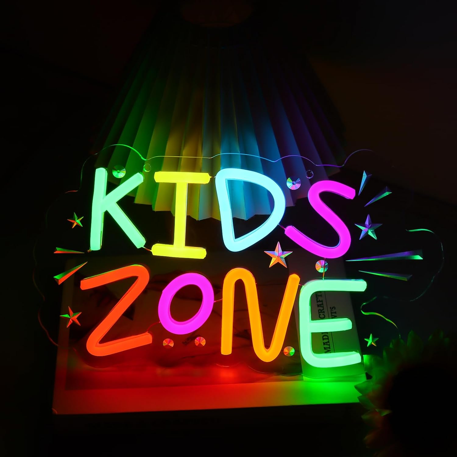Kids Zone Neon Sign Art Wall L - đánh giá và giá Kids Outdoor Zone