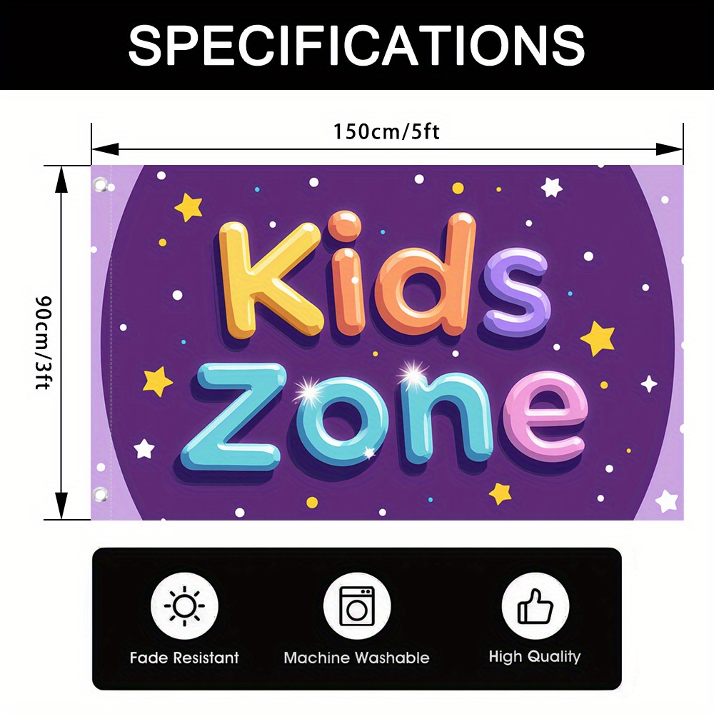 Kids Zone Garden Flag Durable  - đánh giá và giá Kids Outdoor Zone