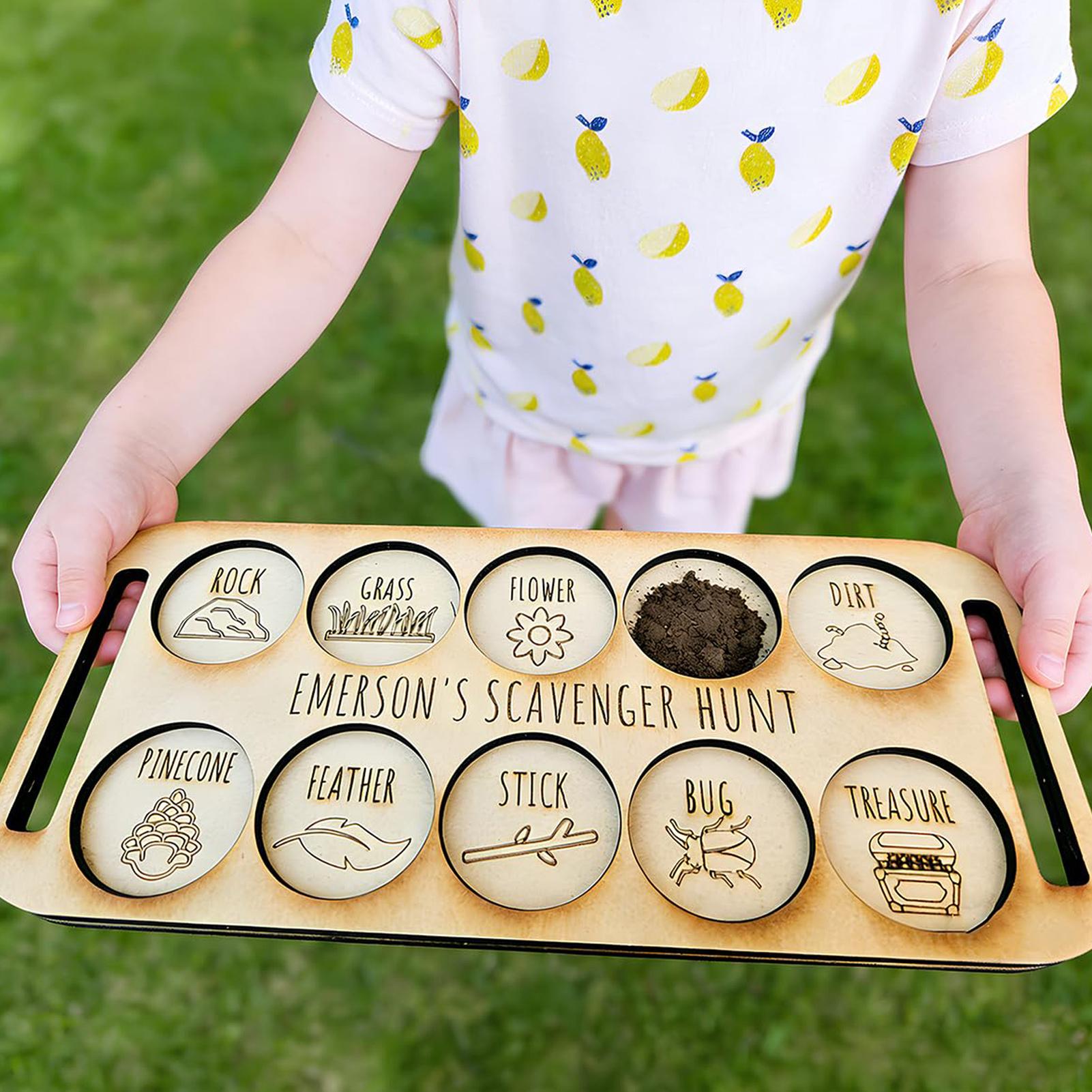 Scavenger Hunt for Kids Wooden - đánh giá và giá Kids Outdoor Nature Scavenger Hunt