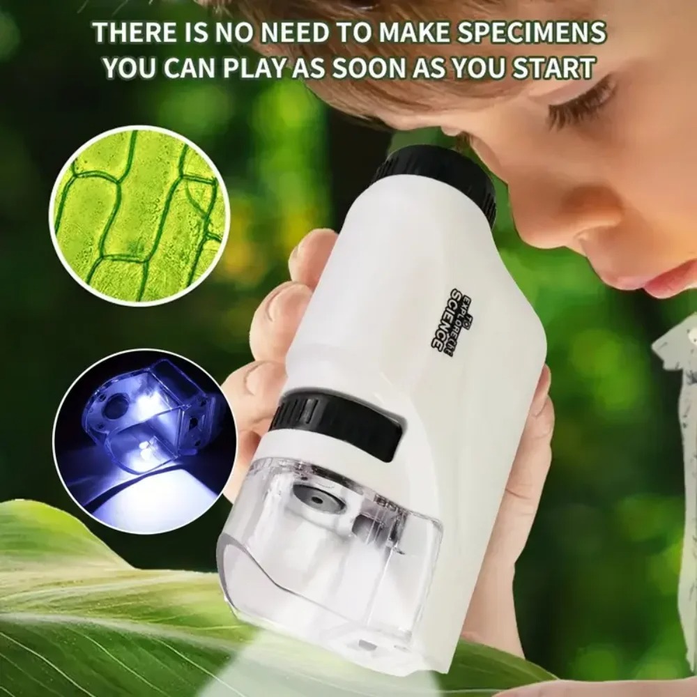 Handheld Pocket Microscope 60X - đánh giá và giá Kids Outdoor Microscope